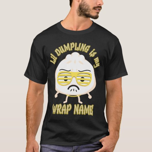Lil Dumpling Asian Dim Sum Joke Food T-Shirt (Vorderseite)