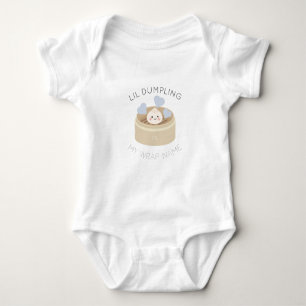 Lil Dumpling ist mein Wrap Name Boy Baby Bodysuit Strampler
