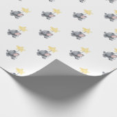 Lil' Elephant Star Wrapping Paper Geschenkpapier (Ecke)