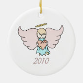 Lil Engel 2010 Keramik Ornament (Hinten)
