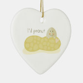 L'il Erdnuss Keramikornament (Rechts)