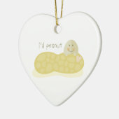 L'il Erdnuss Keramikornament (Links)