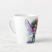 Lil' Fairy Be Happy Latte Tasse (Linke Ecke)