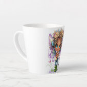 Lil' Fairy Dream Create Inspiriert Latte Tasse (Linke Ecke)