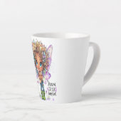 Lil' Fairy Dream Create Inspiriert Latte Tasse (Rechte Ecke)