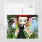 Lil Fairy Princess Postkarte (Vorne/Hinten)