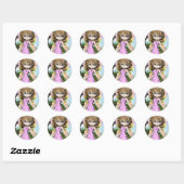Lil Fairy Princess Sticker (Blatt)