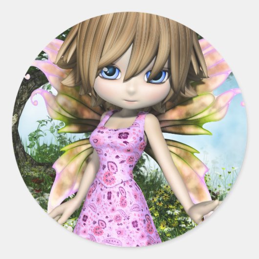 Lil Fairy Princess Sticker (Vorderseite)