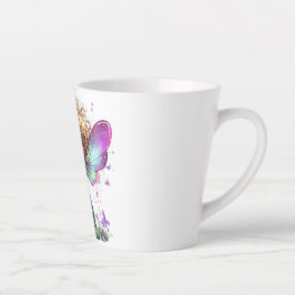 Lil' Fairy segne dein Herz Latte Tasse