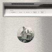Lil' Farm Girl Magnet (In Situ (Geschirrspüler))