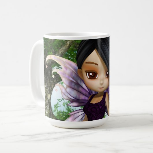 Lil feenhafte Prinzessin Mug Kaffeetasse (Vorderseite Links)