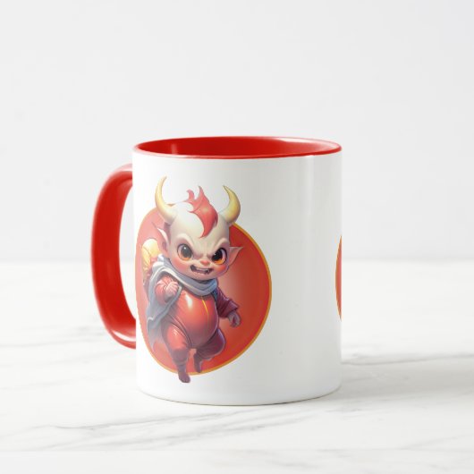 Lil Fire Imp Tasse (Vorderseite Links)