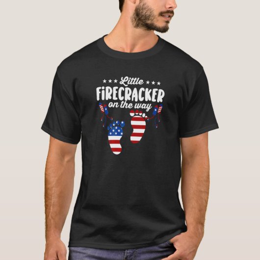 Lil Firecracker am 4. Juli T-Shirt (Vorderseite)