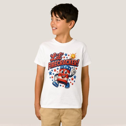 Lil’ Firecracker Frenzy T-Shirt (Vorne ganz)