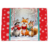 Lil Forest Animals singen Weihnachtslieder Große Geschenktüte (Vorderseite)