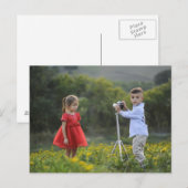 Lil Fotograf Postkarte (Vorne/Hinten)
