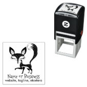 Lil Fox Personalisierte Briefmarke zur Textselbstf Permastempel (Beispiel)