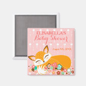 Lil Foxie CUB - kundenspezifischer Magnet (Vorderseite/Rückseite)