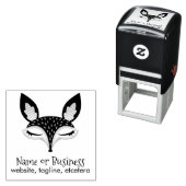 Lil Foxie Personalisierte Briefmarke zur Textselbs Permastempel (Beispiel)