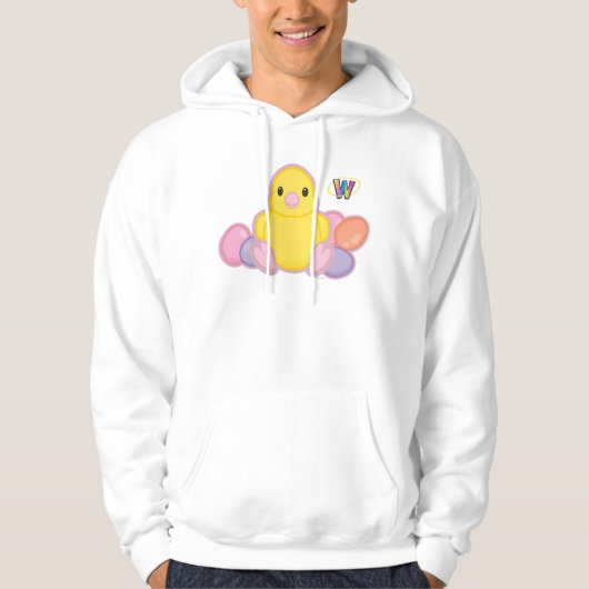 Lil Frühlings-Küken-Muster Hoodie (Vorderseite)