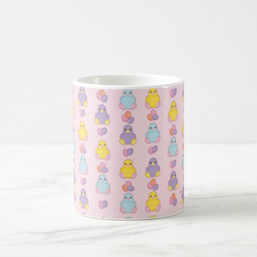 Lil Frühlings-Küken-Muster Kaffeetasse (Mittel)