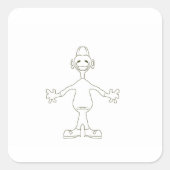 Lil Fun Guy Sticker (Vorderseite)