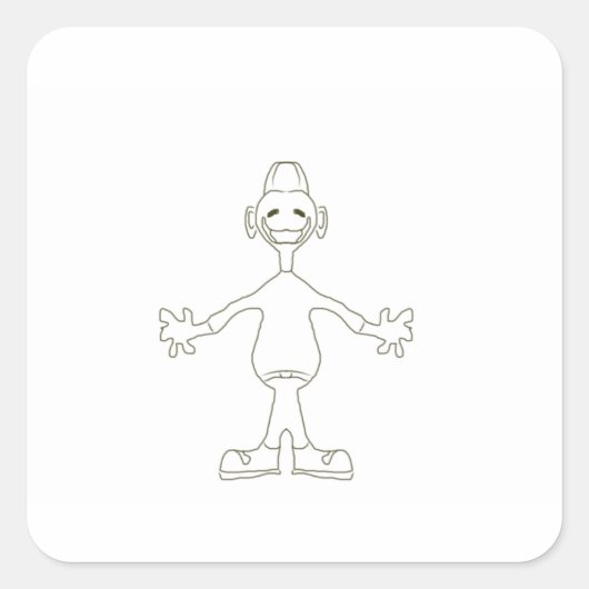 Lil Fun Guy Sticker (Vorderseite)