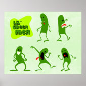 Lil' Green Men Poster (Vorne)