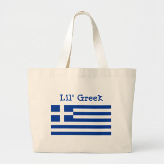 Lil griechische Taschen-Tasche Jumbo Stoffbeutel