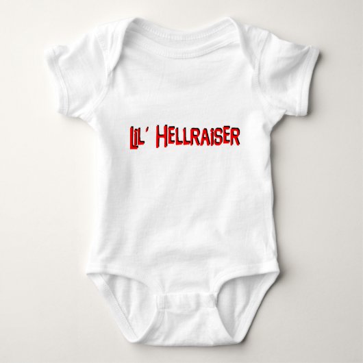 Lil Hellraiser Baby Strampler (Vorderseite)