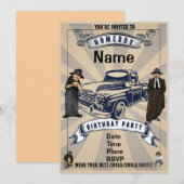 Lil Homies Chicanas Party Einladung 90er Thema (Vorne/Hinten)