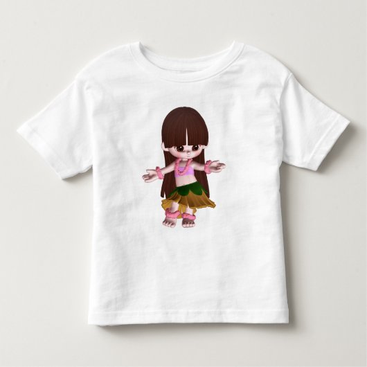 Lil Hula Girl T-Shirt 02 (Vorderseite)