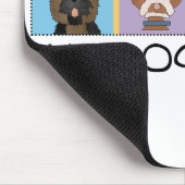 Li'l Hundeliebhaber Mousepad (Ecke)