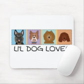 Li'l Hundeliebhaber Mousepad (Mit Mouse)