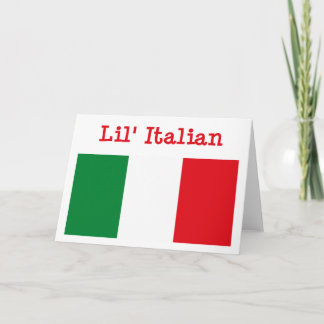 Lil' Italian Grußkarte Karte