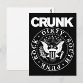 Lil Jon "Crunk Siegel" Postkarte (Vorne/Hinten)