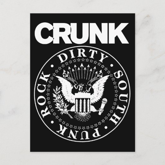 Lil Jon "Crunk Siegel" Postkarte (Vorderseite)