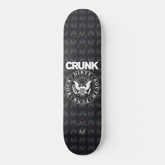 Lil Jon "Crunk Siegel-" Schwarzes Skateboard (Vorderseite)