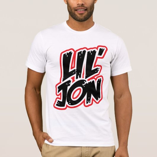 Lil Jon "grundlegendes Logo " T-Shirt (Vorderseite)