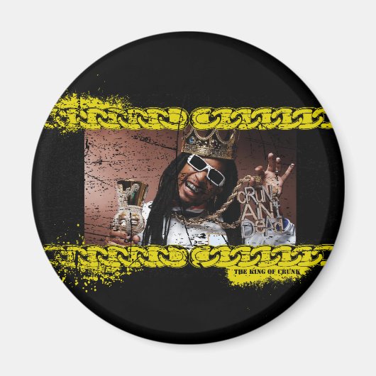 Lil Jon "King of Crunk" Magnet (Vorne)