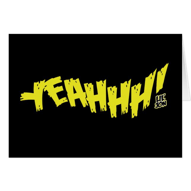 Lil Jon "Yeeeah!" Gelb (Vorderseite (Horizontal))