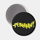 Lil Jon "Yeeeah!" Gelb Magnet (Vorderseite/Rückseite)