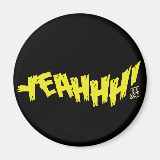 Lil Jon "Yeeeah!" Gelb Magnet (Vorne)