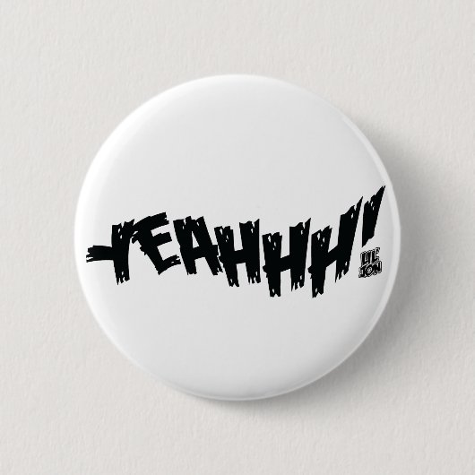 Lil Jon "Yeeeah!" Schwarzes Button (Vorderseite)