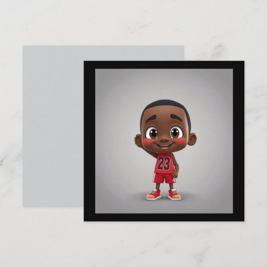 Lil Jordan Dankeskarte (Vorne/Hinten)