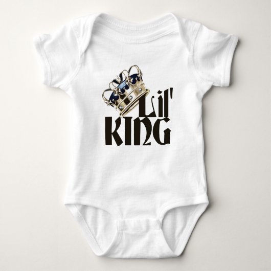 Lil King Baby Strampler (Vorderseite)