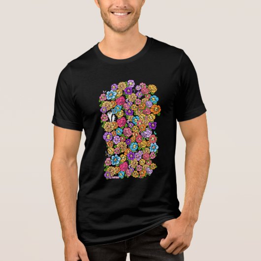 Lil’ Kitty im Big Garden T - Shirt (Vorderseite)
