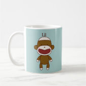 Lil & Kona die Socken-Affen Kaffeetasse (Links)
