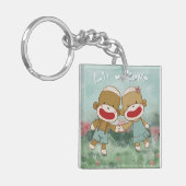 Lil & Kona Holiding Hands Schlüsselanhänger (Vorderseite links)