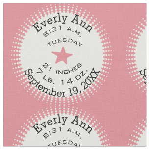 Lil' Lady Pink Star - Geburtsstunde Stoff